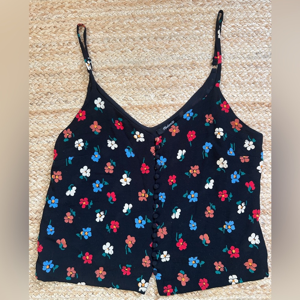 Madewell Button-Down Cami